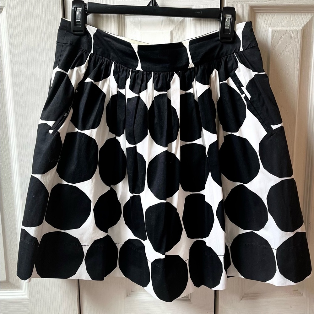 Marimekko polka dot skirt